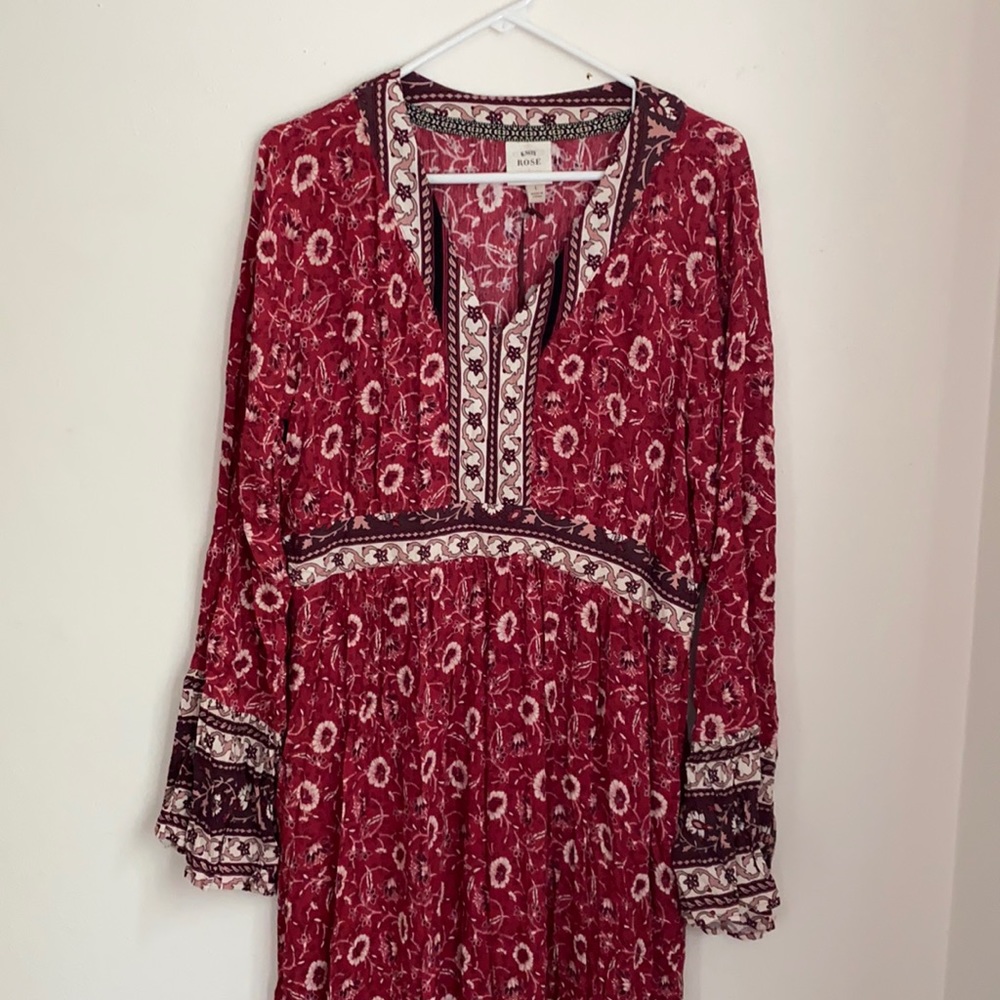 Large Bohemian Maxi Dress